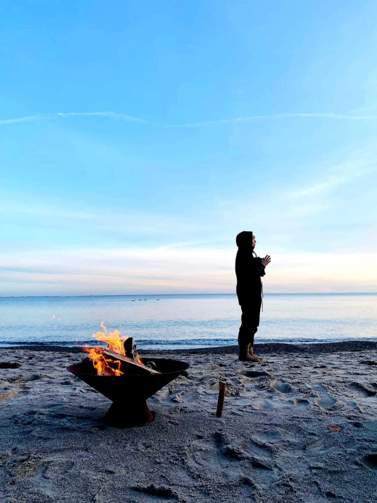 meditation i naturen mod stress